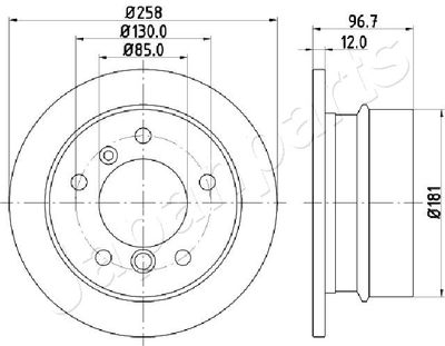 JAPANPARTS DP-0518