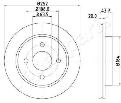 JAPANPARTS DP-0308