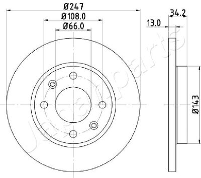 JAPANPARTS DI-0630