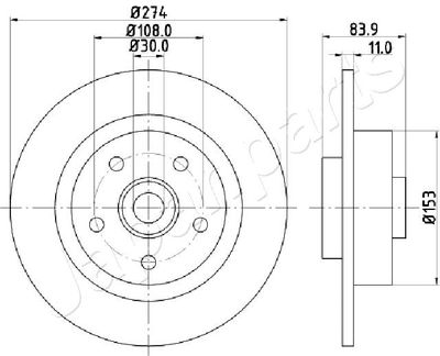 JAPANPARTS DP-0704