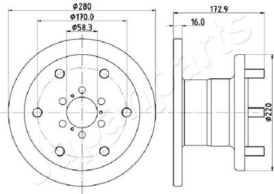 JAPANPARTS DI-0255