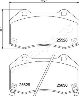 JAPANPARTS PA-3004AF