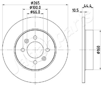 JAPANPARTS DP-0708