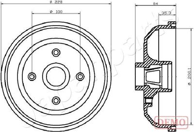 JAPANPARTS TA-0406C