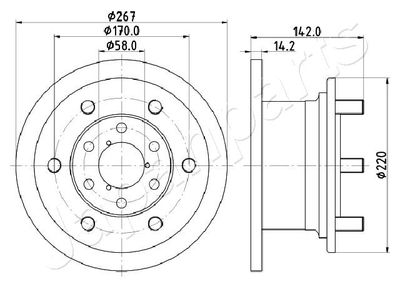 JAPANPARTS DI-0254