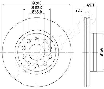 JAPANPARTS DI-0934