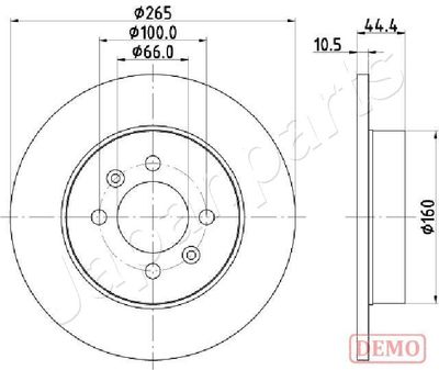 JAPANPARTS DP-0708C