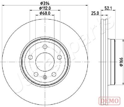 JAPANPARTS DI-0916C