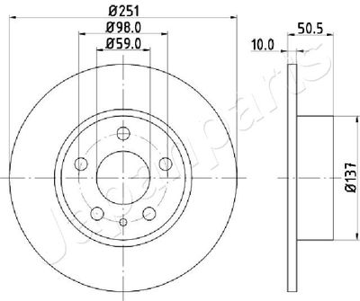 JAPANPARTS DP-0202