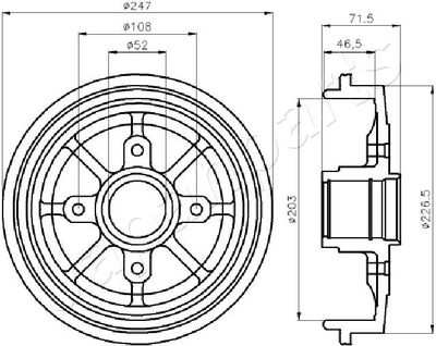 JAPANPARTS TA-0610