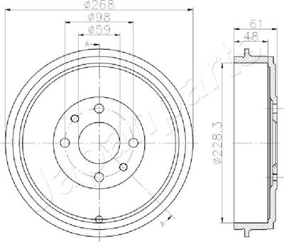 JAPANPARTS TA-0613