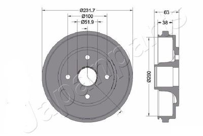 JAPANPARTS TA-0401