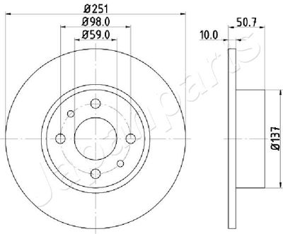 JAPANPARTS DP-0206