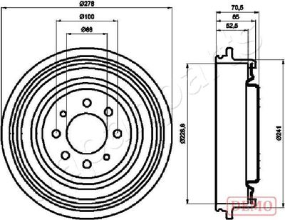 JAPANPARTS TA-0703C