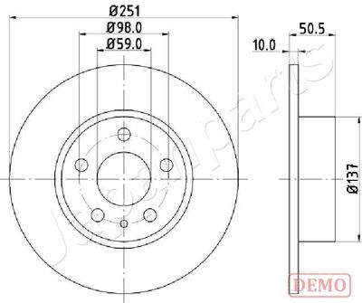 JAPANPARTS DP-0202C