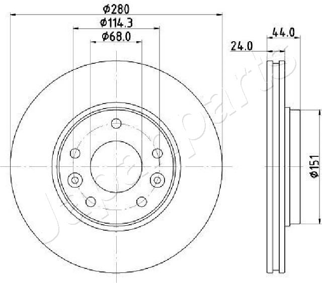 JAPANPARTS DI-181C