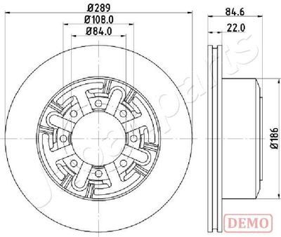 JAPANPARTS DP-0222C