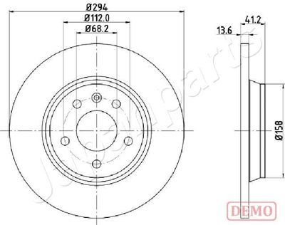 JAPANPARTS DP-0307C