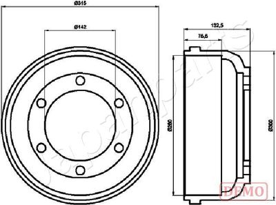 JAPANPARTS TA-0317C