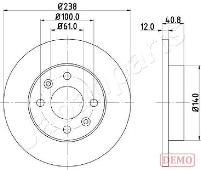 JAPANPARTS DI-0714C