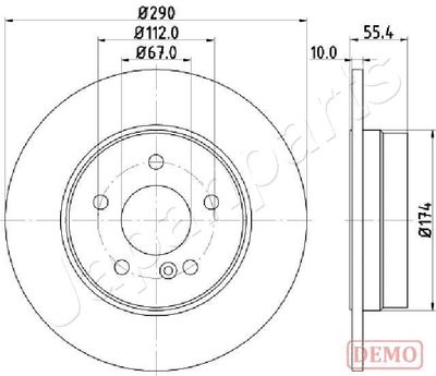 JAPANPARTS DP-0507C