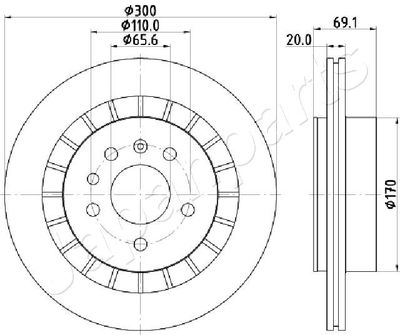 JAPANPARTS DP-0409