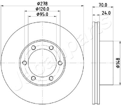 JAPANPARTS DI-0715