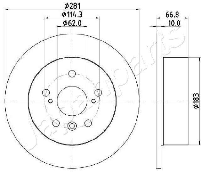 JAPANPARTS DP-256C