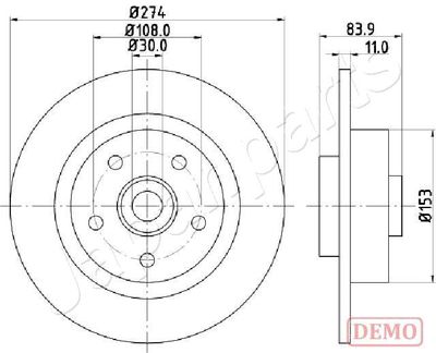 JAPANPARTS DP-0704C