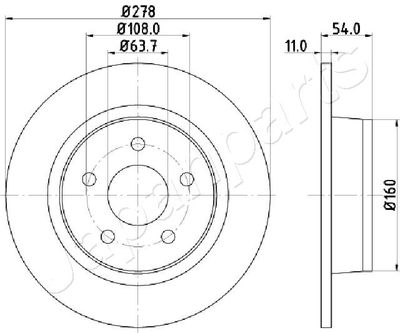 JAPANPARTS DP-0311