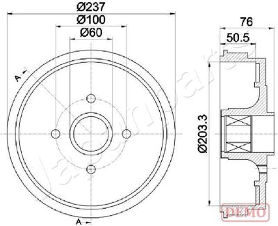 JAPANPARTS TA-0700C