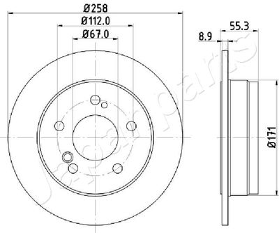 JAPANPARTS DP-0504