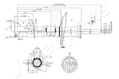 JAPANPARTS MM-00158