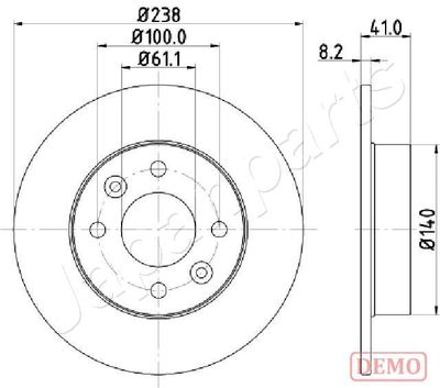 JAPANPARTS DI-0700C