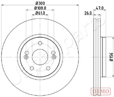 JAPANPARTS DI-0712C