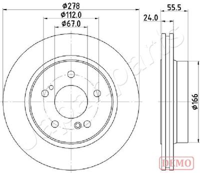 JAPANPARTS DP-0506C