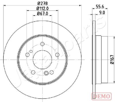 JAPANPARTS DP-0505C