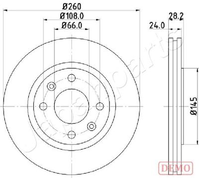 JAPANPARTS DI-0632C