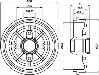 JAPANPARTS TA-0609