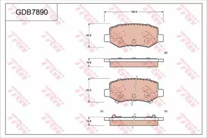 TRW GDB7890 TRW GDB7890