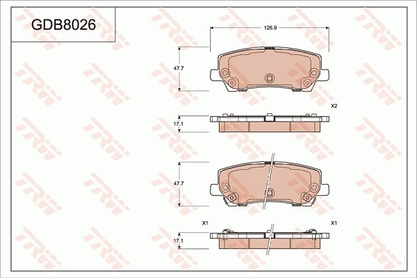 TRW GDB8026 TRW GDB8026