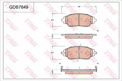 TRW GDB7849