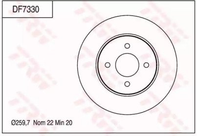 TRW DF7330