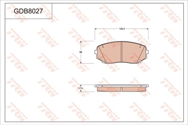 TRW GDB8027DT