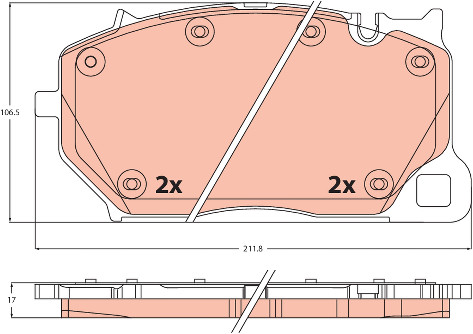TRW GDB2508 TRW GDB2508