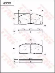 TRW GDB7020