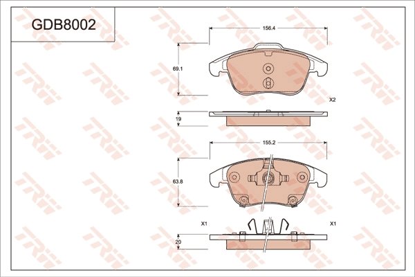 TRW GDB8002 TRW GDB8002