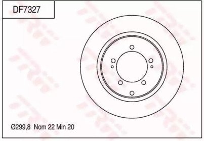 TRW DF7327 TRW DF7327