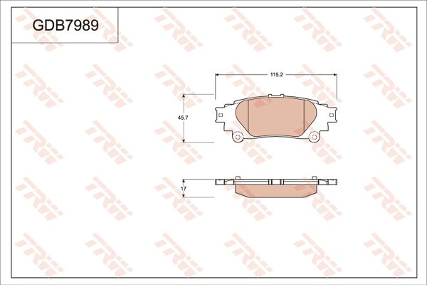 TRW GDB7989