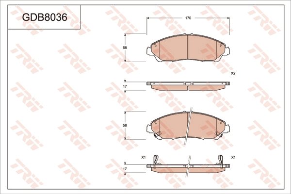 TRW GDB8036